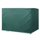 Telo Copertura per Dondolo e Mobili da Giardino Impermeabile Verde 215x155x150 cm 