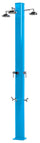 Doccia da Giardino a 3 Soffioni Miscelatore e Lavapiedi Arkema Big Jolly Light Blu