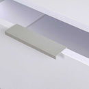Comodino Mobiletto Cassettiera 3 Cassetti Design Moderno in legno MDF Bianco