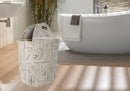 Cestone Home Bag Writings Ø40x45 cm Cotone