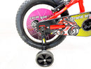 Bicicletta per Bambino 12" 2 Freni con Borraccia e Scudetto Frontale Rossa