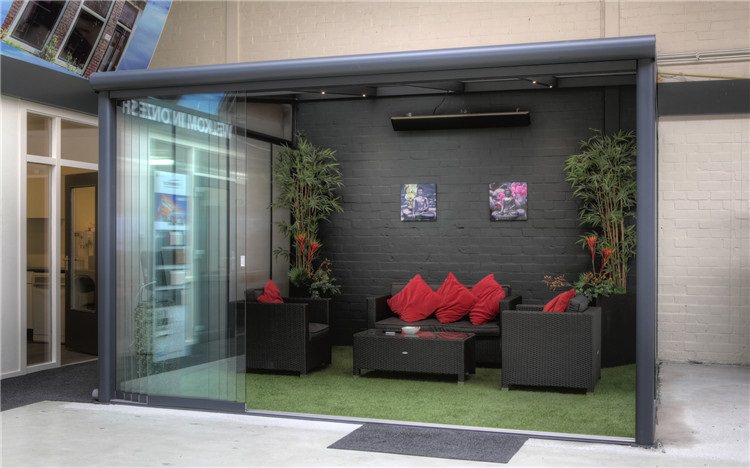 Pannello Radiante Riscaldante ad Infrarossi 200x18,9x6,7 cm 3200W Sined  Nero