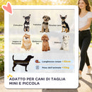 Passeggino per Cani Pieghevole 77x44x102 cm con Portabicchieri e Cestino Grigio Carbone      
