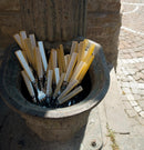 Servizio Set di Posate 24 Pezzi in Acciaio Inox Rivadossi Sandro Zara Arancio