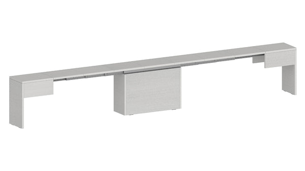 prezzo Panca Allungabile 66/290x25x45 cm Pratika Singola A Larice Bianco