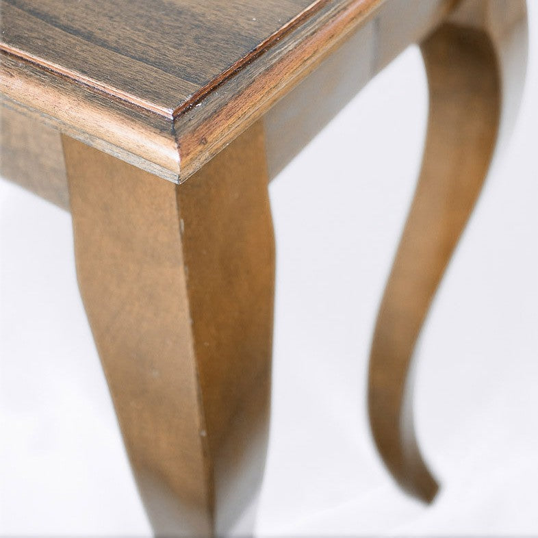 Consolle Allungabile in Legno H77x45x92/305cm Bassano Noce Classica