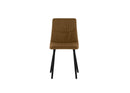Set 4 Sedie Ariel 46x55x87,5 cm in Tessuto Easy-Clean Marrone       