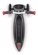 Monopattino 3 Ruote Pieghevole 5 Altezze Max 50 Kg Globber Master Grigio e Rosso