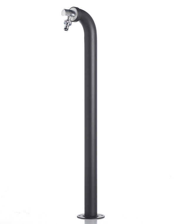 Gartenbrunnen mit Wasserhahn Belfer 42/PS Anthrazit sconto