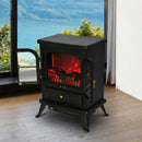 Camino Elettrico da Terra Effetto Fiamma 950W/1850W Nero 