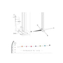 Doccia Solare da Giardino 40L Miscelatore e Lavapiedi Arkema Big Happy Five Ruby