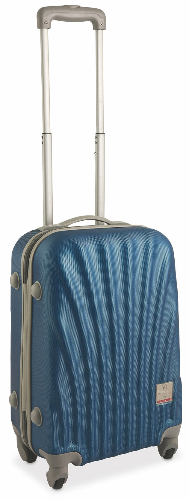 Set 2 Valigie Trolley Rigide in ABS 4 Ruote TSA Soriani Blu