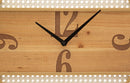 Orologio da Parete Ø50 cm Fuji in Ferro e MDF