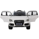 Macchina Elettrica per Bambini 12V con Licenza Audi Q5 Bianca