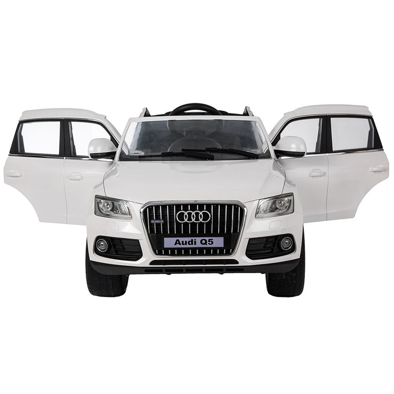 Macchina Elettrica per Bambini 12V con Licenza Audi Q5 Bianca