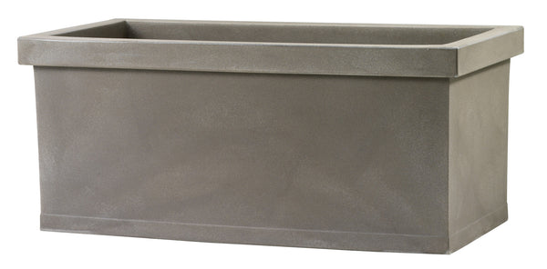 online Vase aus Harz Tulli Cassetta Smooth Classic Cappuccino Verschiedene Größen