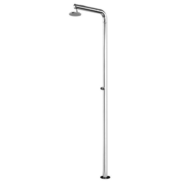 Gartendusche Timer ATI Docce Stilo-P Edelstahl eloxiert acquista
