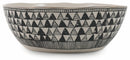 Insalatiera in Gres Villa d'Este Home Tivoli Masai Black Grande