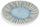 Set 4 Speiseteller Ø31x3 cm aus Porzellan Villa d'Este Home Tivoli Marea