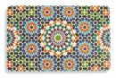 Set 6 Tovagliette 43x28 cm in Plastica Villa d'Este Home Tivoli Marrakech Multicolor