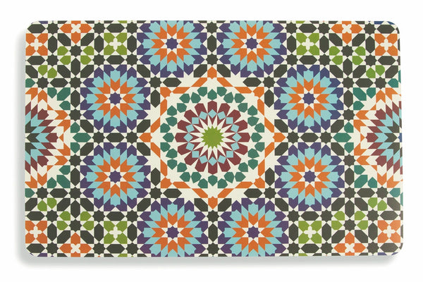 Set mit 6 Kunststoff-Tischsets 43 x 28 cm Villa d'Este Home Tivoli Marrakesch Mehrfarbig online
