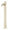 Hoher Gartenbrunnen mit Belfer 42/ARM Ivory Wasserhahn
