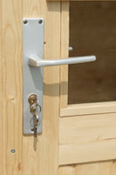 Casetta da Giardino Porta Doppia 250x250 cm in Legno Noemi