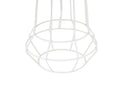 Lampada da Tavolo Indianapolis Ø20x37 cm in Ferro e Tessuto