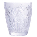 Set 4 Bicchieri Acqua Pantelleria Ocean in Vetro VdE Tivoli 1996 Blu