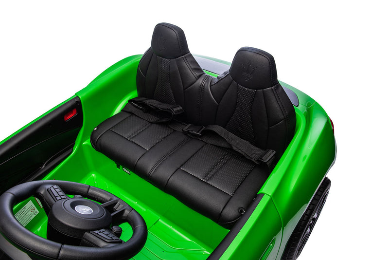Macchina Elettrica per Bambini Licenza Maserati Folgore 12V Verde  