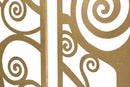 Pannello Albero della Vita Oro Set 3Pz 165x2x110 cm in Ferro Oro
