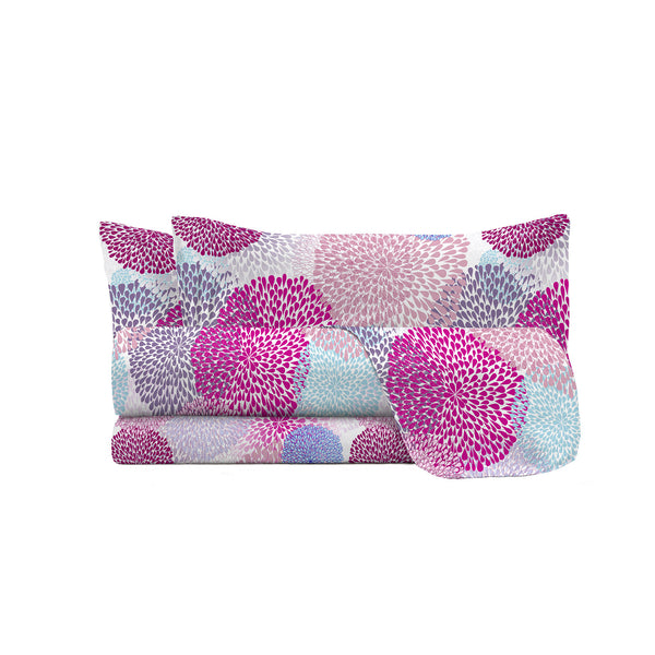 prezzo Set Lenzuola con Stampa Sopra Sotto e Federe Linea River Loira Varie Misure