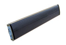 Radiatore Elettrico da Parete ad Infrarossi in Alluminio 1000W Jessen Nero