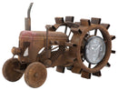 Orologio Trattore 43x20x23 cm in Ferro e MDF
