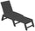 Sonnenliege aus Harz Bauer Orfeo Anthrazit
