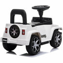 Macchina Cavalcabile per Bambini con Licenza Jeep Rubicon Bianca