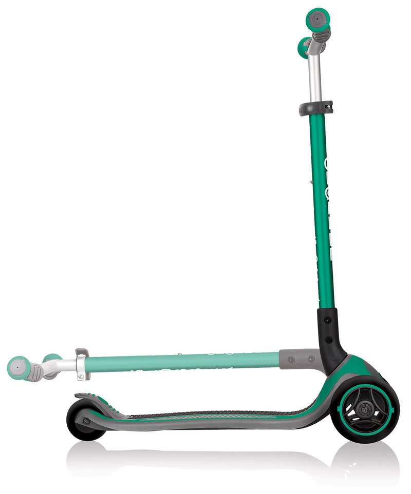 Monopattino 3 Ruote Pieghevole 5 Altezze Max 50 Kg Globber Master Verde