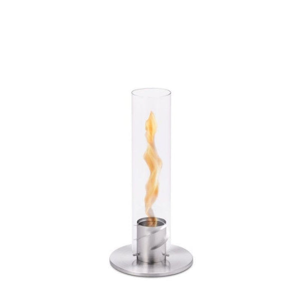 prezzo Bioethanol Tischlampe Ø9x40,5 cm in Edelstahl Silber