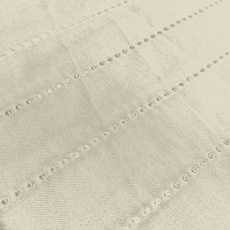 Copridivano Trapuntato con Penisola Destra Seduta in Microfibra Panna Varie Misure