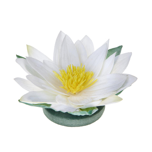 sconto Set mit 12 künstlichen schwimmenden Seerosen