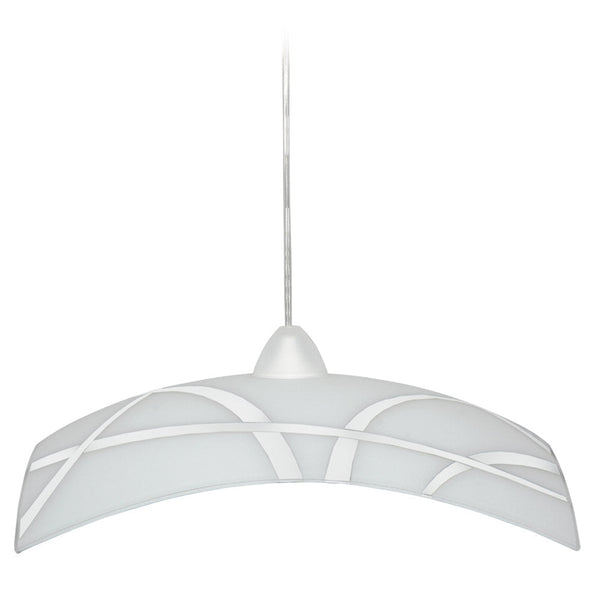 Aufhängung 40X40 1xE27 Halterung Transp.V.Lastra White E-Energy Clio prezzo