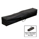 Gazebo Richiudibile Pieghevole 2x2m in Acciaio e PVC Impermeabile Bianco