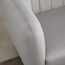 Divano 2 Posti in Tessuto 143x74x71,5 cm  Grigio