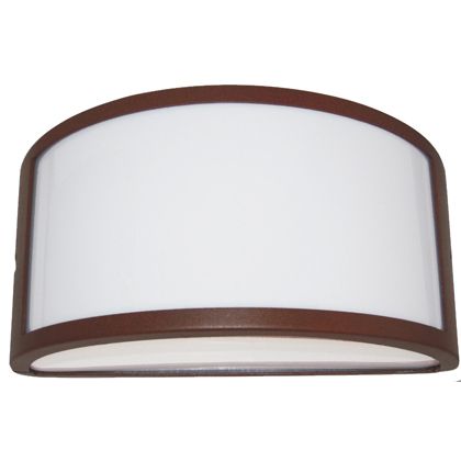 online Open Half Moon Wandleuchte Corten Color für Outdoor Umbe Sovil Line