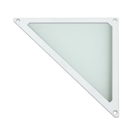 sconto Verschlusszubehör für Wandleuchte mit weißem Glasrahmen für Outdoor Three Livos Line