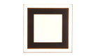 Plafoniera da Interno a LED in Plastica Nero Opaco