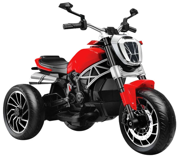 Elektrisches Motorrad für Kinder 6V 3 Räder Kidfun Rot prezzo