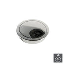 Passacavi Circolare 60 mm a Incasso Zama Cromo 8 Pezzi Emuca