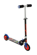 Monopattino per Bambini a 2 Ruote Licenza Marvel Avengers Ruote Antiforatura con Cuscinetti a Sfera ABEC6 Peso Max 50 kg in Alluminio Nero Multi
