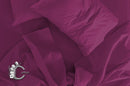 Set Lenzuola Matrimonale Sopra Sotto e Federe Tinta Unita Fucsia